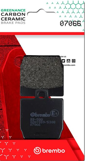 Yamaha Aerox 97 - 12 m.fl. bremseklodser, Carbon keramisk (OEM) - Brembo 07066 - Pitboxen.dk
