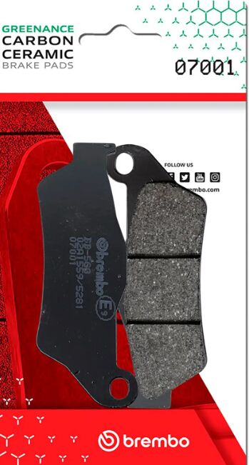 Yamaha Majesty 99 - 09 m.fl. bremseklodser, Carbon keramisk (OEM) - Brembo - Pitboxen.dk