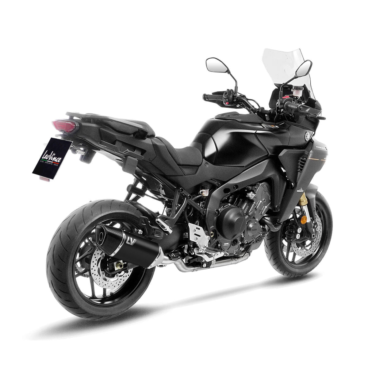 Yamaha Tracer 9 25 - 26 Full system - LeoVince LV - 14 R Black - Pitboxen.dk