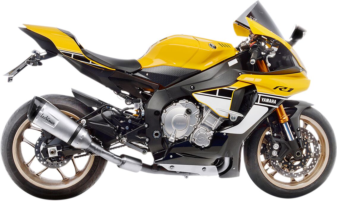Yamaha YZF - R1 15 - 24 De - cat - LeoVince - Pitboxen.dk