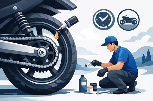 Kædepleje motorcykel guide til længere levetid