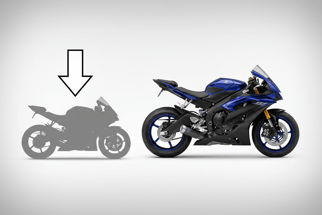 Sænkning af motorcykel - Pitboxen Performance