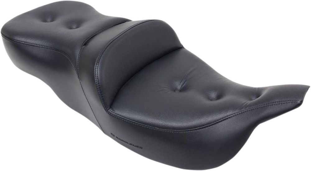 2-UP HEATED SEAT ROAD SOFA PT HEATED FRONT|REAR SADDLEGEL™ BLACK