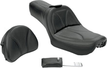 KING SEAT WITH DRIVER BACKREST HARLEY DAVIDSON