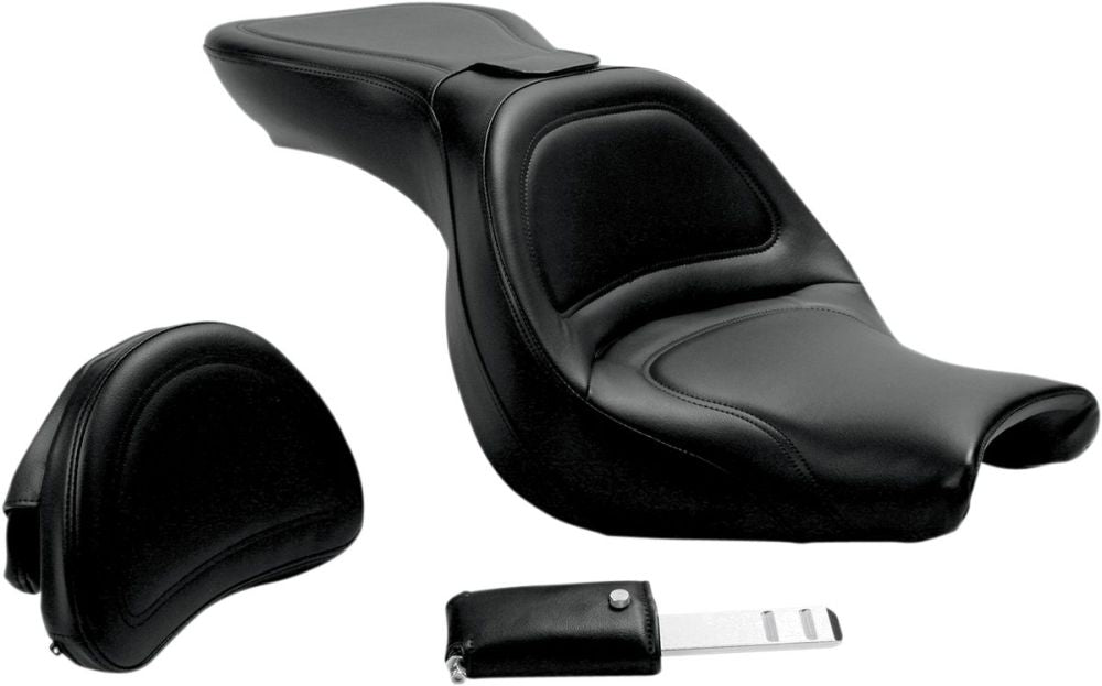 EXPLORER SEAT WITH DRIVER BACKREST BLACK HONDA