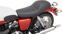 2-UP SEAT FRONT|REAR SADDLEHYDE™|SADDLEGEL™ PLAIN BLACK