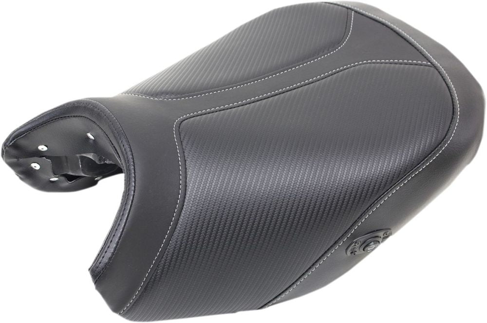 2-UP|2PC HEATED SEAT ADVENTURE TOUR HEATED FRONT|REAR SADDLEHYDE™|SADDLEGEL™ CARBON LOOK