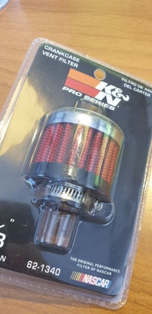 K&N Filter for Krumtapudluftning 5/8"