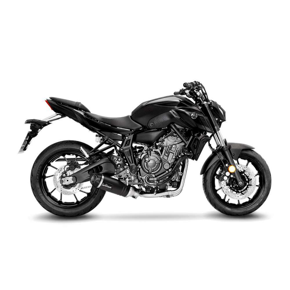 Leo Vince Komplet udstødning til Yamaha MT-07, fra Leo Vince - Black edition