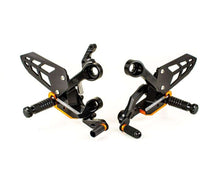 Gilles Tooling Rearset til KTM 790 Duke 2018-2020, VCR38GT2 sort