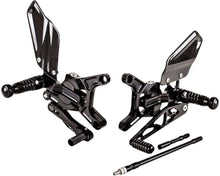 Gilles Tooling Rearset til Kawasaki ZX-6R 2013-2020, VCR sort