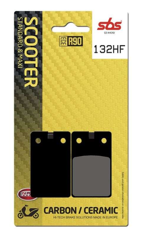 SBS 132HF bremseklodser - Keramisk (Gade - touring)