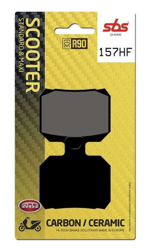 SBS 157HF bremseklodser - Keramisk (Gade - touring)