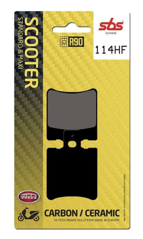 SBS 114HF bremseklodser - Keramisk (Gade - touring)