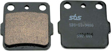 SBS 592SI bremseklodser - Sinter/carbon (Off-road)