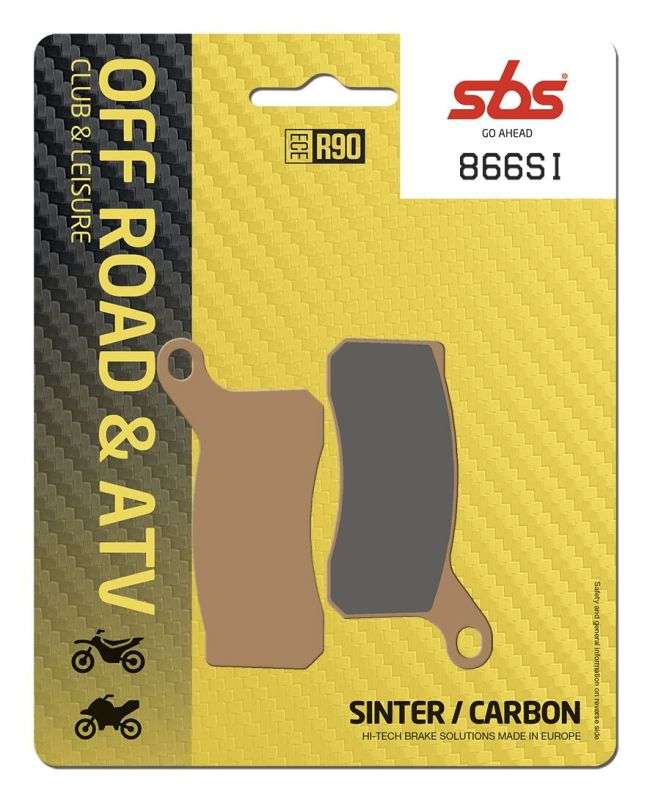 SBS 866SI bremseklodser - Sinter/carbon (Off-road)