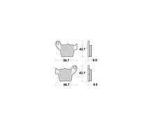 Motomaster bremseklodser til Off Road - Nitro