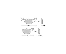 Motomaster bremseklodser til Off Road - Nitro