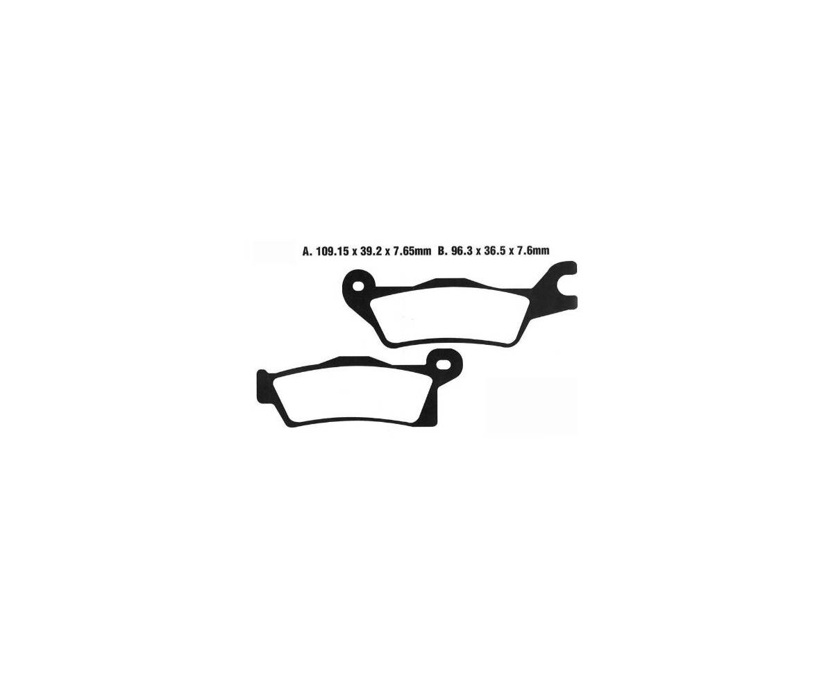 Motomaster bremseklodser til ATV  - Nitro