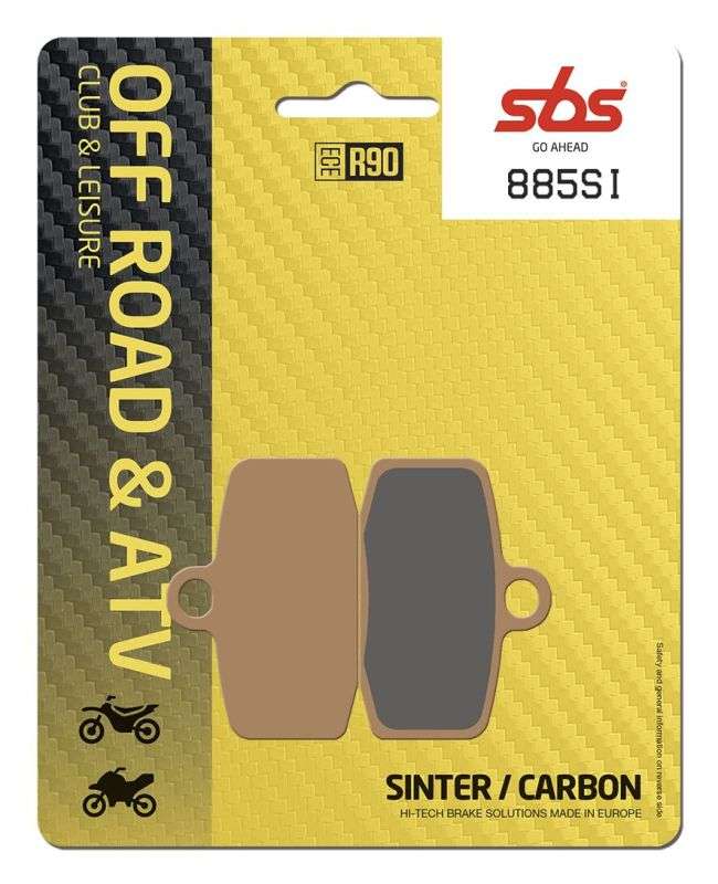 SBS 885SI bremseklodser - Sinter/carbon (Off-road)