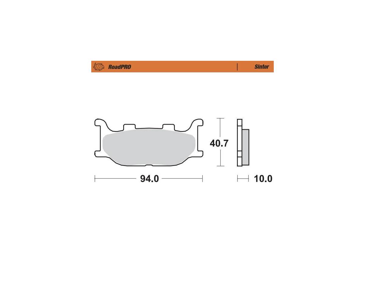 Bremseklodser til MC - Moto-Master Road Pro