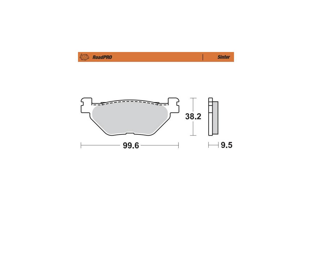 Bremseklodser til MC - Moto-Master Road Pro