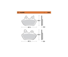 Bremseklodser til MC - Moto-Master Road Pro