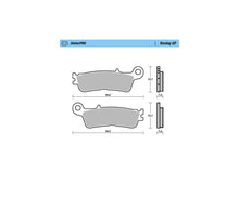 Moto-Master bremseklodser til mc - Sinter