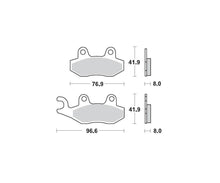 Moto-Master bremseklodser til mc - Keramiske