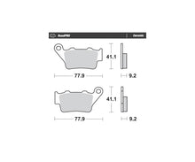 Moto-Master bremseklodser til mc - Keramiske