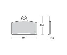 Moto-Master bremseklodser til mc - Keramiske