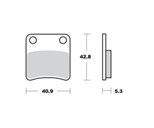 Moto-Master bremseklodser til mc - Keramiske