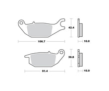 Moto-Master bremseklodser til mc - Keramiske