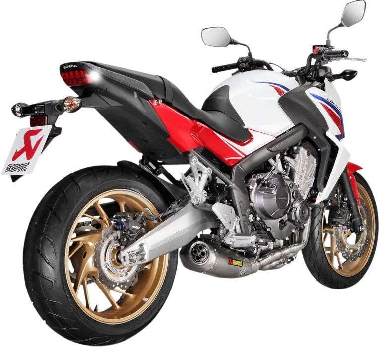 Akrapovic Racing Line komplet udstødning til Honda CB650F / CBR650R / CBR650F 2014-