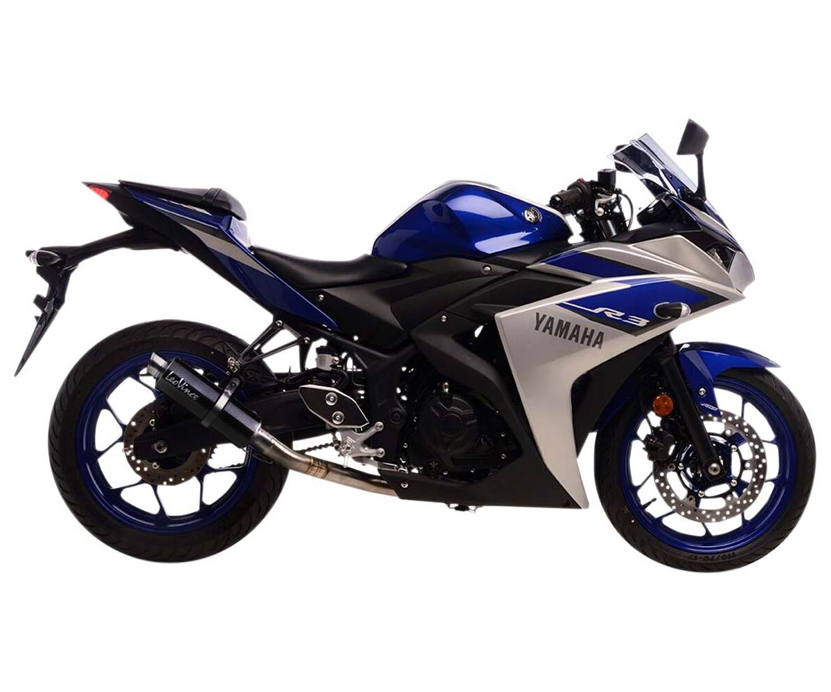 Yamaha YZF-R3 (2015-2023) Leo Vince GP Corsa udstødning