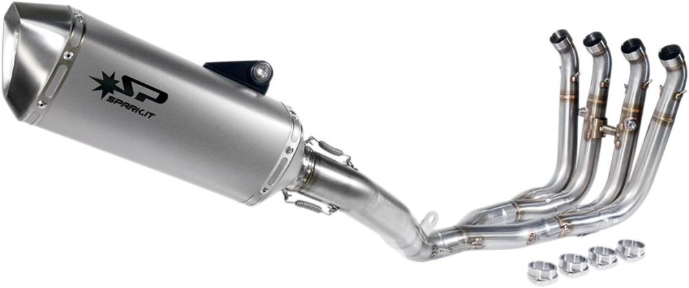 SPARK UDSTØDNING FULL SYSTEM RUSTFRI FORCE LYDDÆMPER