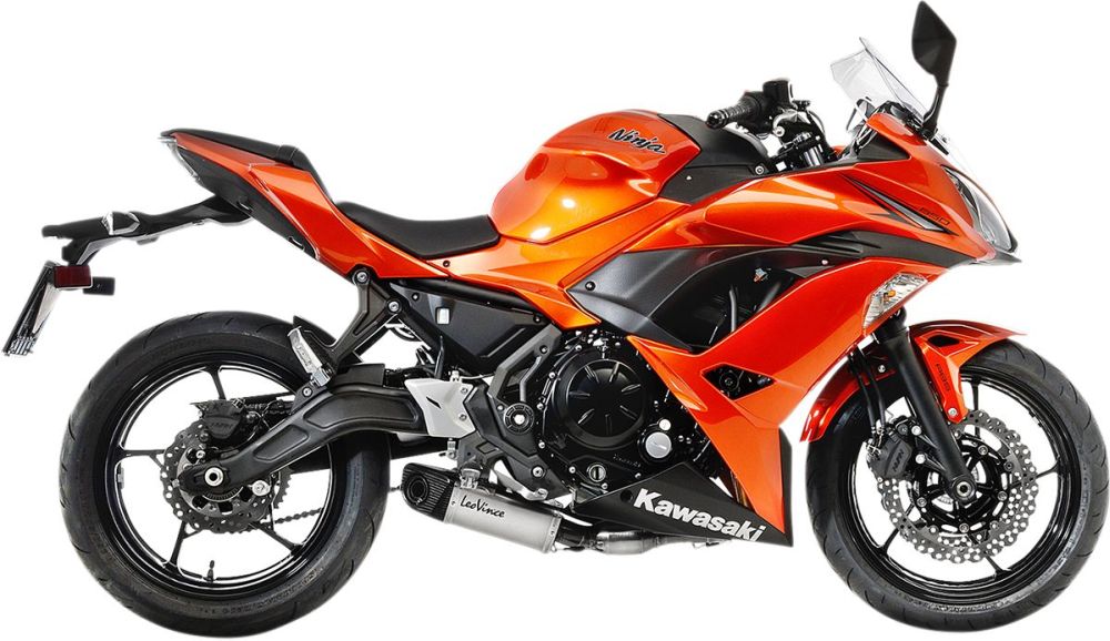 Kawasaki Ninja 650 / Z650 Leo Vince udstødning, underbody