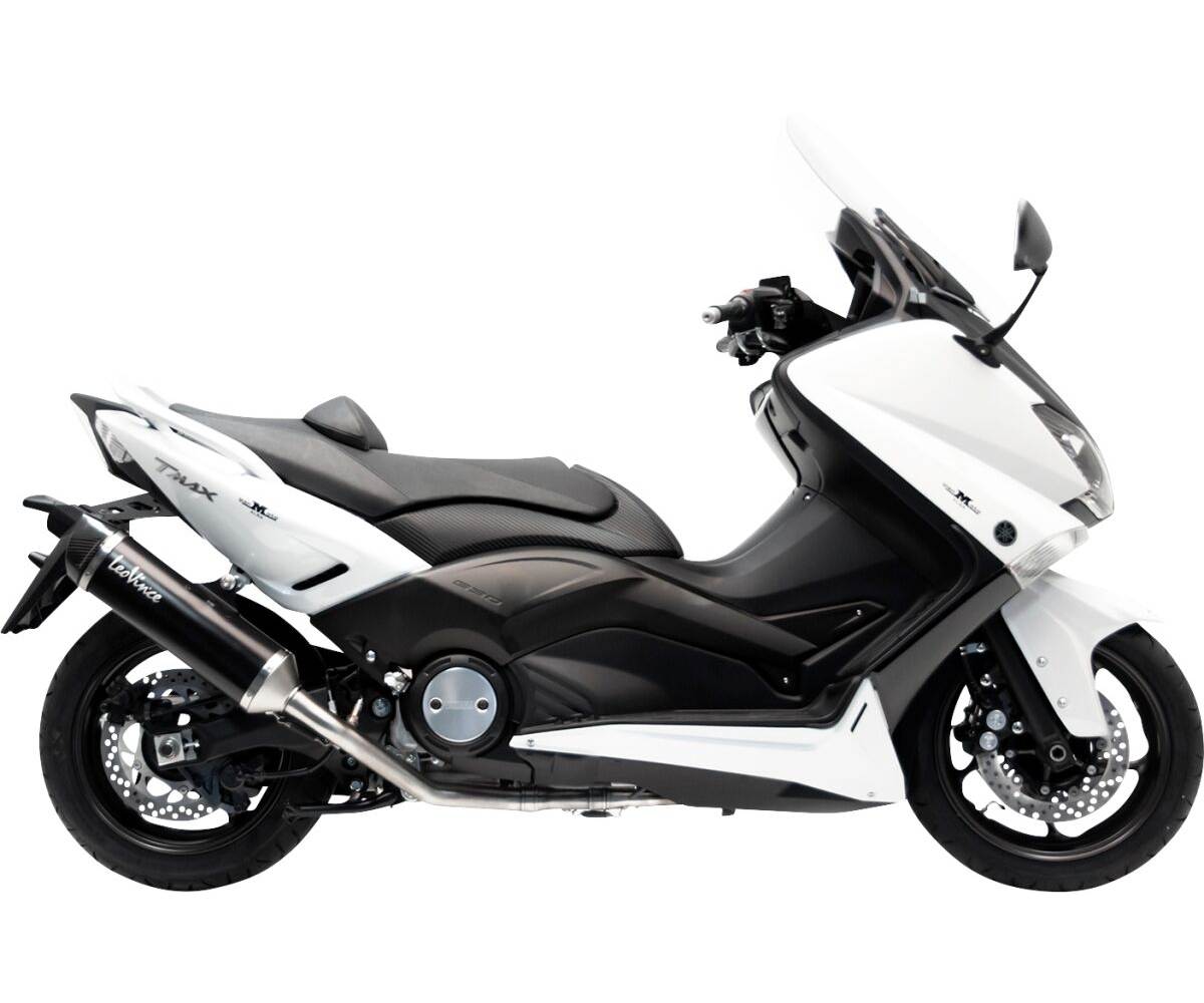 Leo Vince Full System til Yamaha T-Max 530 (2012-2016) - NERO