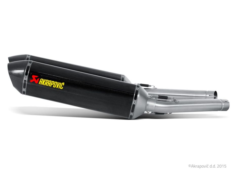 Akrapovic Carbon Slip on udstødninger til GSX1340R Hayabusa (08-17)