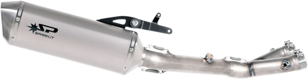 SPARK FORCE 3/4 SYSTEM TITANIUM LYDDÆMPER & FORRØR YAMAHA R1 (RACE ONLY)