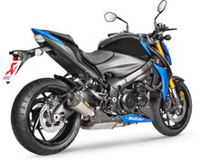 Akrapovic Titanium/carbon Slip on udstødning til Suzuki GSX-S1000 / Katana (15-21)