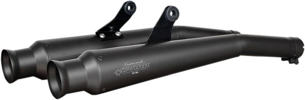 SPARK TRUMPET LYDDÆMPER RUSTFRI SORT