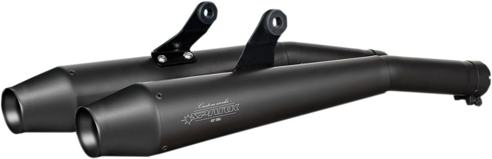 SPARK SINFONIA SLIP-ON LYDDÆMPER  RUSTFRI SORT