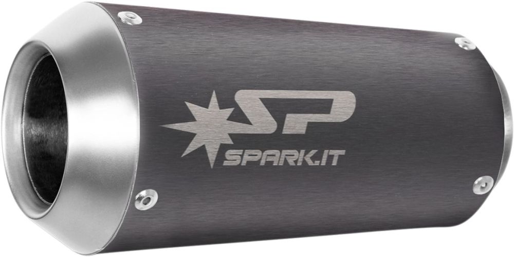 SPARK MOTO GP SLIP-ON LYDDÆMPER DARK