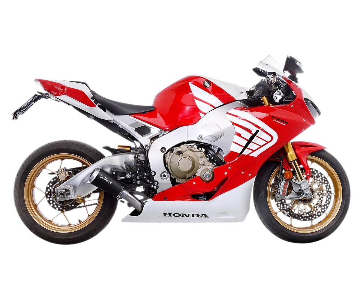 Leo Vince Slip-On til Honda CBR 1000 RR Fireblade (2017-2019) - LV-10 Black Edition