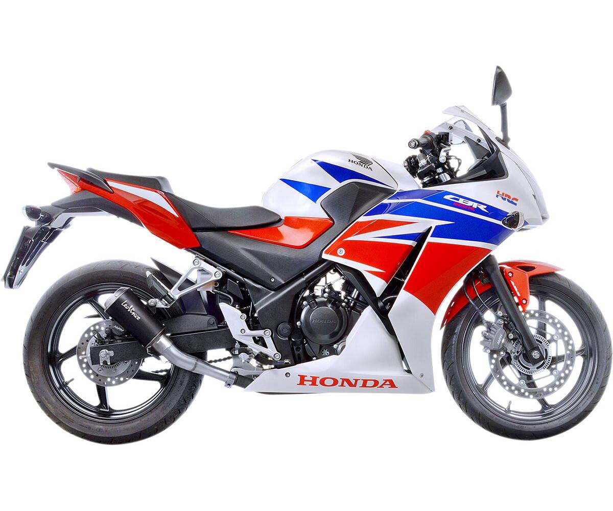 Leo Vince Slip-On til Honda CBR 300 R (2014-2017) - LV-10 Black Edition