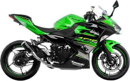Leo Vince Slip-On til Kawasaki Ninja 400 (2018-2021) - LV-10 Black Edition