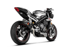 Akrapovic Carbon Slip on udstødning til Triumph Street Triple 765 (17-22)