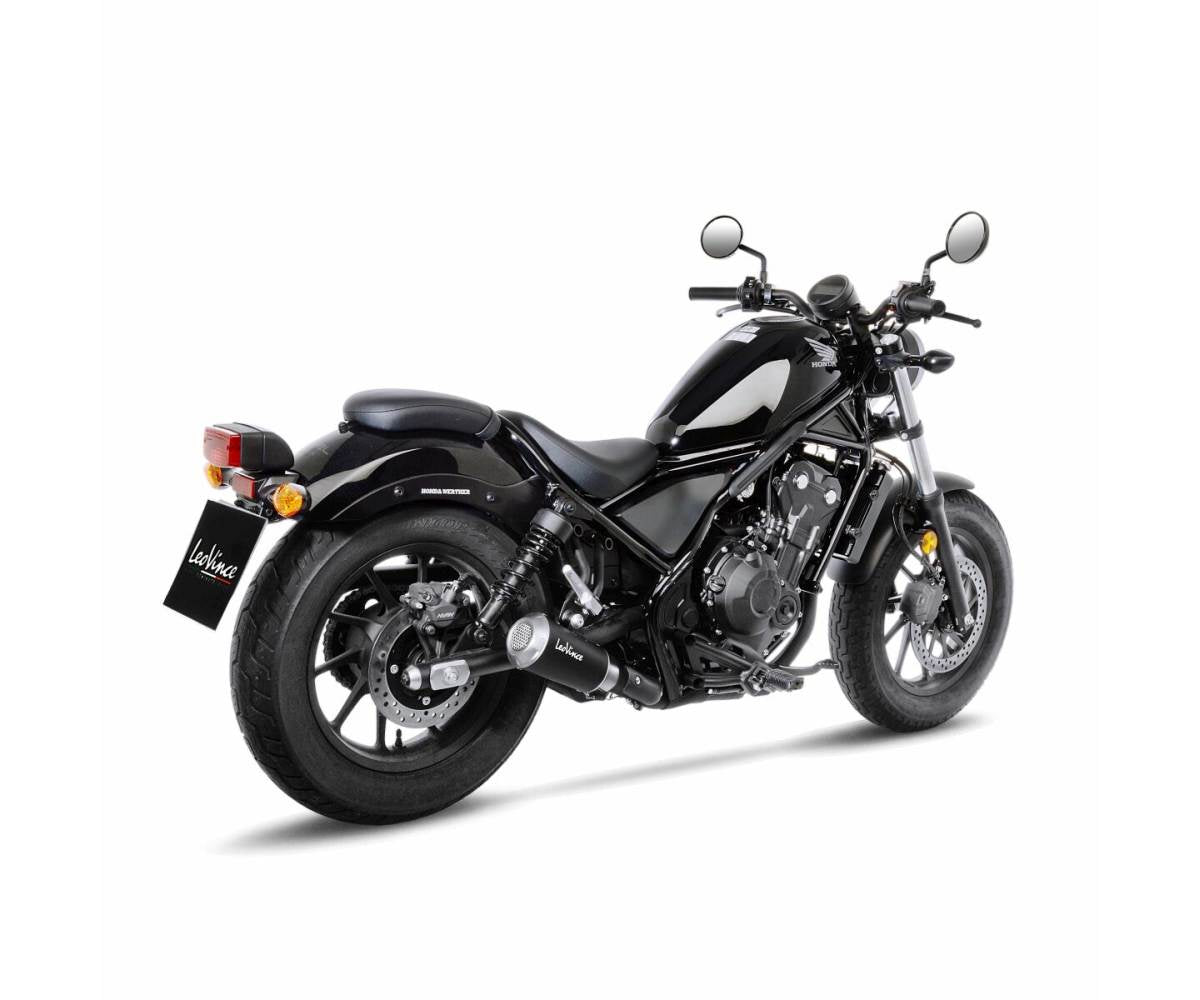 Leo Vince Slip-On til Honda CMX 300 Rebel (2017-2024) - LV-10 Black Edition