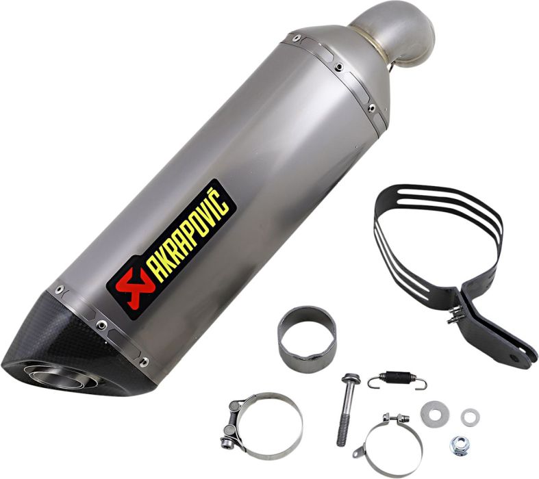 Akrapovic Titanium/carbon Slip on udstødning til Kawasaki Ninja 1000SX (20-22)